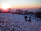 91 la neve si tinge di rosso